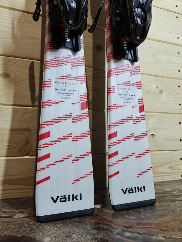 LYŽE VOLKL PEREGRINE 7.2 RED 137CM --MODEL 2025--